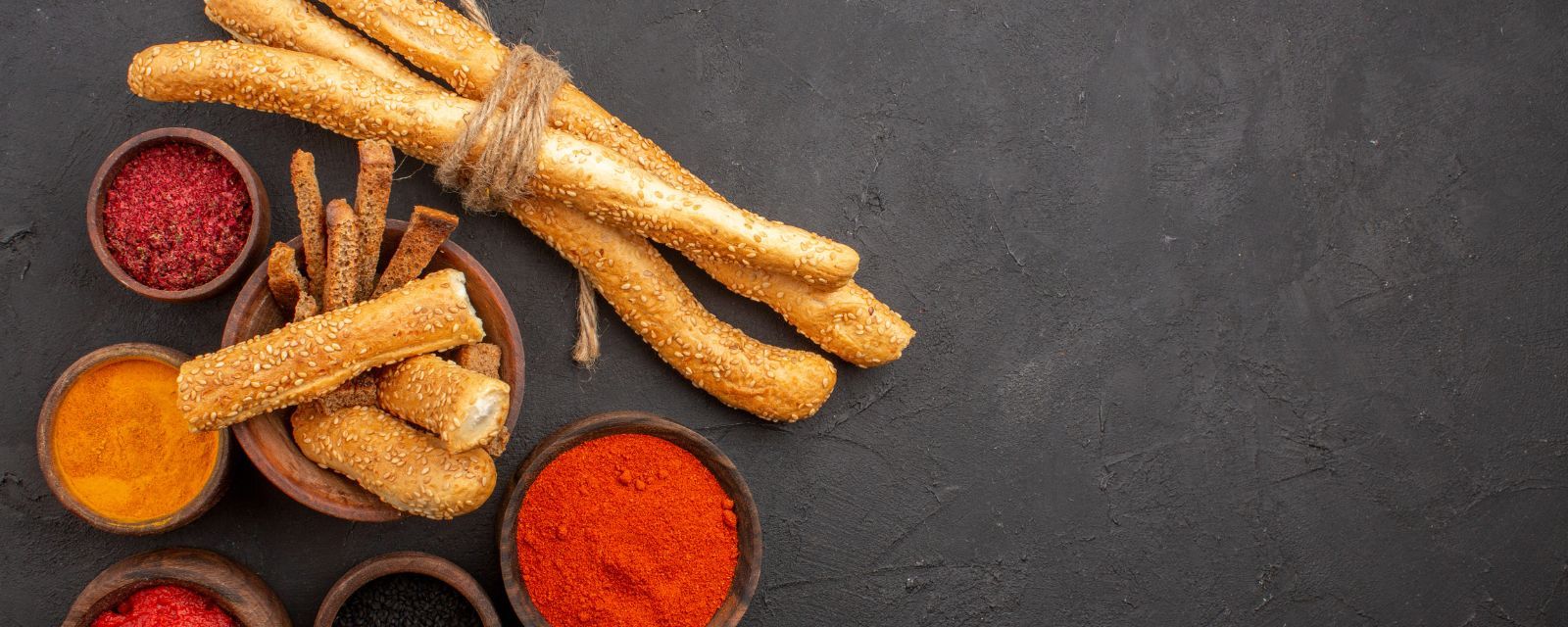 Workshop di cucina: grissini alla curcuma e pepe nero